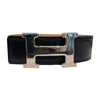 HERMES 愛馬仕 CONSTANCE BELT 38mm H皮帶 BOX皮 黑色 銀釦 SIZE:75