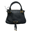 CHLOE 克羅伊 MARCIE BAG MEDIUM 中號馬鞍手提肩背包 牛皮 黑色 金釦
