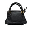 CHLOE 克羅伊 MARCIE BAG MEDIUM 中號馬鞍手提肩背包 牛皮 黑色 金釦