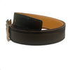 HERMES 愛馬仕 CONSTANCE BELT 38mm H皮帶 BOX皮 黑色 銀釦 SIZE:75