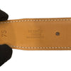 HERMES 愛馬仕 CONSTANCE BELT 38mm H皮帶 BOX皮 黑色 銀釦 SIZE:75