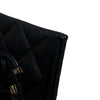 CHANEL 香奈兒 A81457 CC Filigree 荔枝牛皮 卡片夾 黑色 但金釦