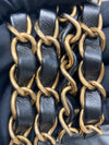 CHANEL 香奈兒 22 BAG 黑色 金釦
