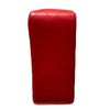 CHANEL香奈兒 MINI SQUARE CLASSIC FLAP BAG 紅色 羊皮 銀釦