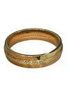 TIFFANY&CO 蒂芬妮 T RING T系列戒指  K18YG  8.96g 鑽石 #63