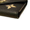 LOUIS VUITTON 路易威登 M80968 VICTORINE 三折短夾 皮革 黑色 金釦