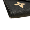 LOUIS VUITTON 路易威登 M80968 VICTORINE 三折短夾 皮革 黑色 金釦