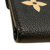 LOUIS VUITTON 路易威登 M80968 VICTORINE 三折短夾 皮革 黑色 金釦
