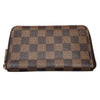LOUIS VUITTON 路易威登 ZIPPY COMPACT WALLET N60028 棕色 帆布 金釦