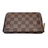 LOUIS VUITTON 路易威登 ZIPPY COMPACT WALLET N60028 棕色 帆布 金釦
