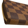 LOUIS VUITTON 路易威登 N41661 CLEMENCE 長夾 PVC帆布 棋盤格 紅色 金釦