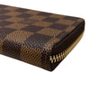 LOUIS VUITTON 路易威登 N41661 CLEMENCE 長夾 PVC帆布 棋盤格 紅色 金釦