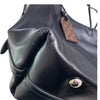 LOUIS VUITTON 路易威登 M25143 CARRYALL VIBE MM 肩背包 皮革 黑色 銀釦