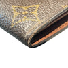 LOUIS VUITTON 路易威登  PORTEFEUILLE SARAH M61734 棕色 帆布 金釦
