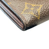 LOUIS VUITTON 路易威登  PORTEFEUILLE SARAH M61734 棕色 帆布 金釦