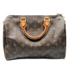 LOUIS VUITTON 路易威登 SPEEDY30 棕色 帆布 金釦