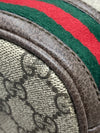 GUCCI 古馳 水桶包 550620 PVC帆布 老花 金釦