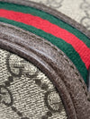 GUCCI 古馳 水桶包 550620 PVC帆布 老花 金釦