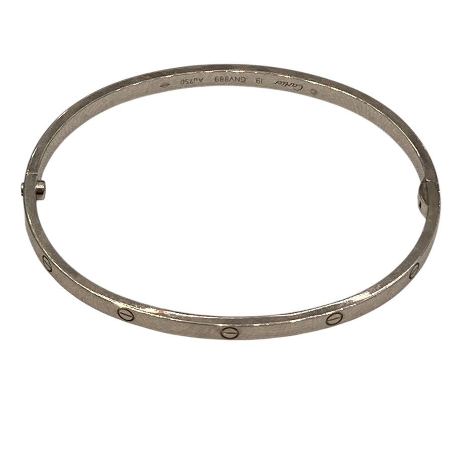 CARTIER 卡地亞 LOVE系列 5代 18K 手環 WG