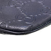 GUCCI 古馳 658582 腰包 GG Embossed PVC帆布 黑色 銀釦
