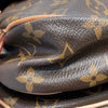 LOUIS VUITTON 路易威登 Saumur 30 肩背包 馬鞍包 M42256 PVC帆布 金釦
