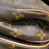LOUIS VUITTON 路易威登 Saumur 30 肩背包 馬鞍包 M42256 PVC帆布 金釦