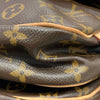 LOUIS VUITTON 路易威登 Saumur 30 肩背包 馬鞍包 M42256 PVC帆布 金釦