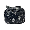 CHANEL 香奈兒 AIRLINE TRAVEL BOSTON BAG 航空系列波士頓包 尼龍 黑色 銀釦