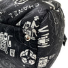 CHANEL 香奈兒 AIRLINE TRAVEL BOSTON BAG 航空系列波士頓包 尼龍 黑色 銀釦