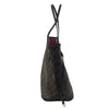 LOUIS VUITTON 路易威登 NEVERFULL MM M號托特包 PVC帆布 棋盤格 棕色 金釦