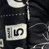 CHANEL 香奈兒 AIRLINE TRAVEL BOSTON BAG 航空系列波士頓包 尼龍 黑色 銀釦