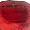 LOUIS VUITTON 路易威登 NEVERFULL MM M號托特包 PVC帆布 棋盤格 棕色 金釦