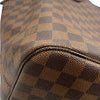 LOUIS VUITTON 路易威登 NEVERFULL MM M號托特包 PVC帆布 棋盤格 棕色 金釦