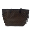 LOUIS VUITTON 路易威登 N51105 NEVERFULL MM M號托特包 PVC帆布 棋盤格 棕色 金釦