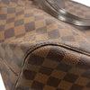 LOUIS VUITTON 路易威登 N51105 NEVERFULL MM M號托特包 PVC帆布 棋盤格 棕色 金釦