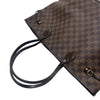 LOUIS VUITTON 路易威登 N51105 NEVERFULL MM M號托特包 PVC帆布 棋盤格 棕色 金釦