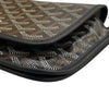 GOYARD 高雅德 PLUMET POCKET WALLET 信封斜背包 PVC帆布 黑色 銀釦