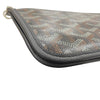 GOYARD 高雅德 PLUMET POCKET WALLET 信封斜背包 PVC帆布 黑色 銀釦