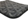GOYARD 高雅德 SENAT 零錢包 PVC帆布 老花 灰色 銀釦