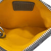 GOYARD 高雅德 SENAT 零錢包 PVC帆布 老花 灰色 銀釦