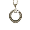 BVLGARI 寶格麗 BVLGARI BVLGARI 白金鑽石項鍊 K18WG 15.17g 修理有