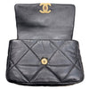 CHANEL 香奈兒 CHANEL 19 肩背包 皮革 黑色 金釦