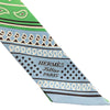 HERMES 愛馬仕 Eperon d'Or Bandana Twilly 絲巾 100%蠶絲 綠藍色系