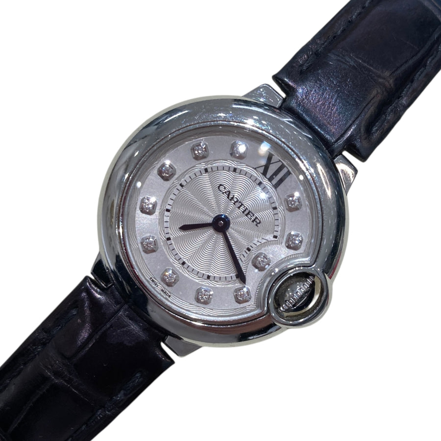 CARTIER 卡地亞 BALLON BLEU SM 藍氣球 W4BB0008 石英手錶