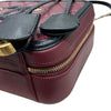 CHANEL 香奈兒 A93343 CC FILIGREE VANITY CASE 復古箱包 荔枝牛皮 酒紅色 金釦