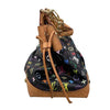 LOUIS VUITTON 路易威登 M40124 URSULA 托特包 PVC帆布 黑三彩 金釦