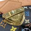LOUIS VUITTON 路易威登 M40124 URSULA 托特包 PVC帆布 黑三彩 金釦