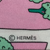HERMES 愛馬仕 LES NOUVEAUX AMOUREUX DE PARIS TWILLY 巴黎新戀人絲巾 粉色 真絲