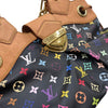 LOUIS VUITTON 路易威登 M40124 URSULA 托特包 PVC帆布 黑三彩 金釦