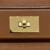HERMES 愛馬仕 D刻 24/24 29 手提包 TOGO/SWIFT牛皮  金棕色 金釦